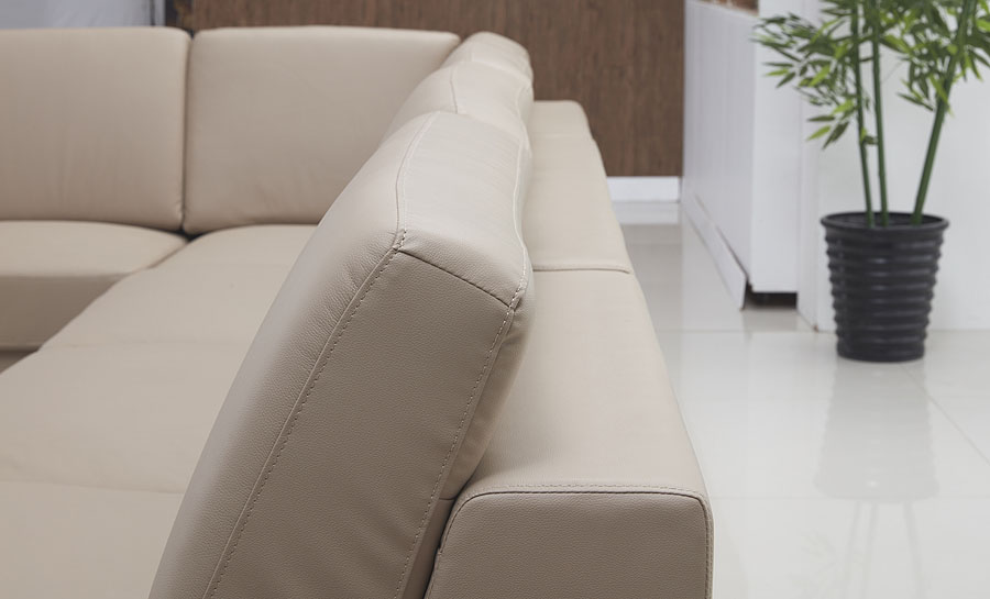 Coogee Leather Sofa Lounge Set